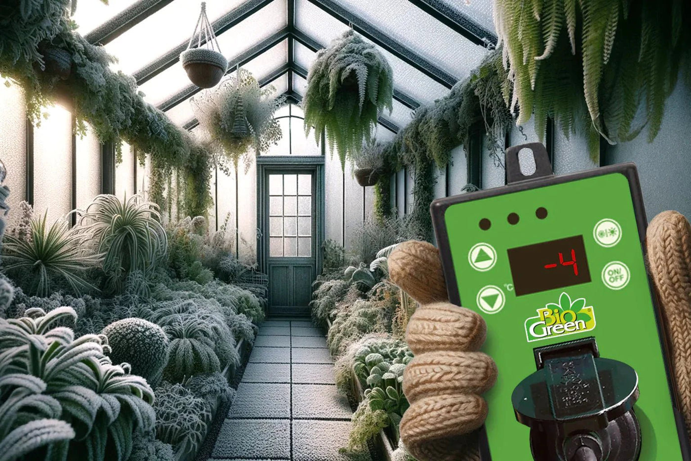 Leichte Minusgrade im Gewächshaus halten - BioGreen GmbH