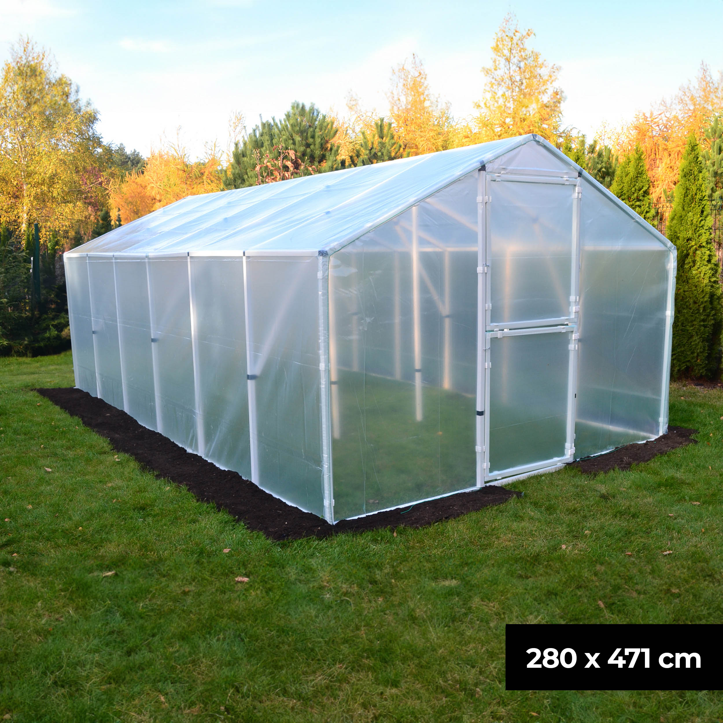 Folien Gewächshaus
