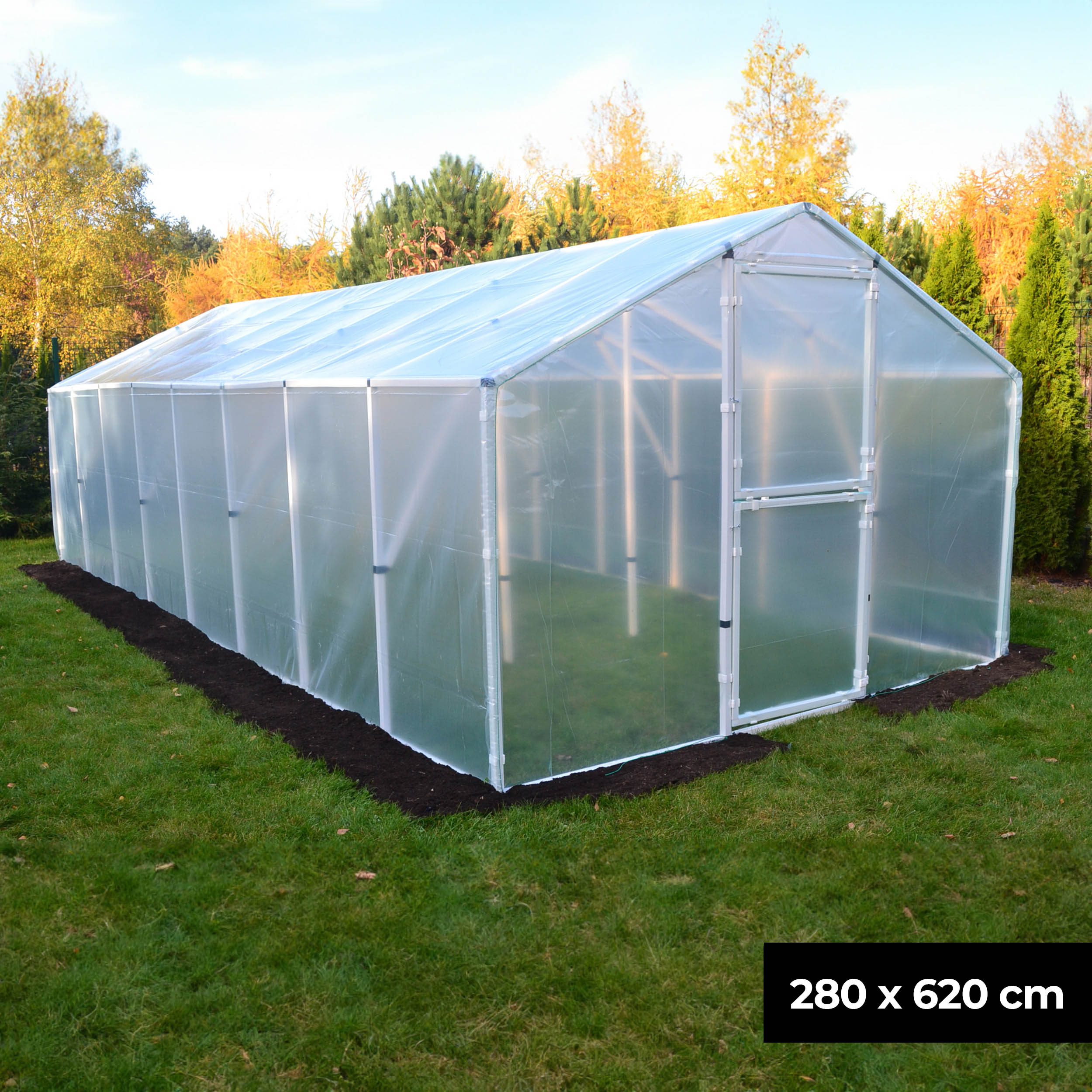 Folien Gewächshaus