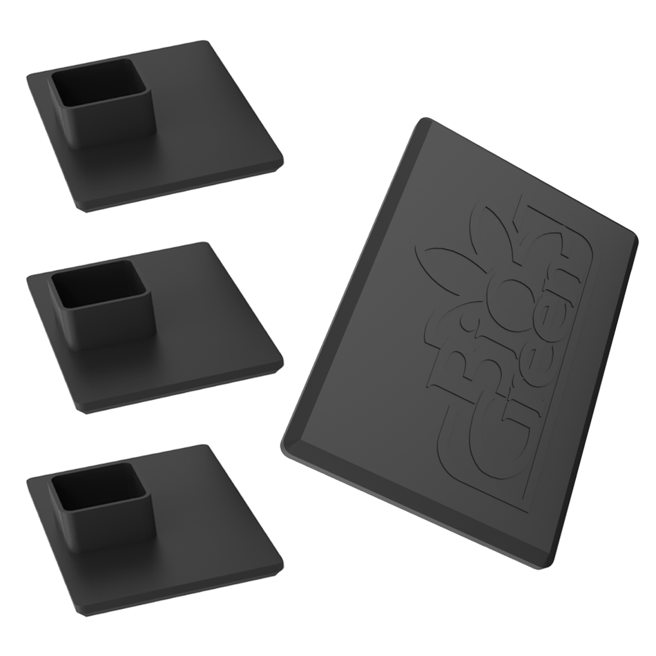 4er-Set Abdeckkappen für Hochbeet-Aluprofile ErnteMAxx - 3 Varianten