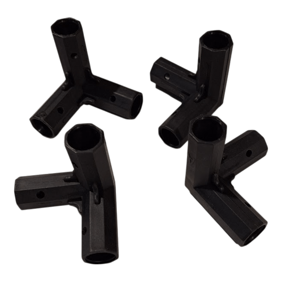 4er Set Eckverbinder IceDome - BioGreen GmbH