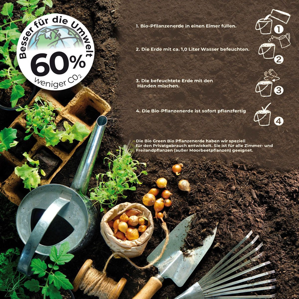 Biologische Pflanzerde Pflanztipps
