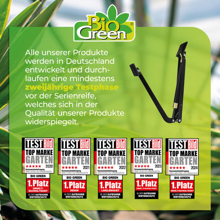 BioGreen Fensterheber für Gewächshäuser Firmenbewertungen