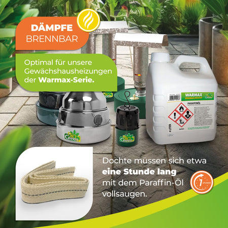 BioGreen Paraffin-Öl Warmax Premium Feature 3