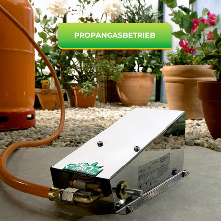Bio Green Gas-Gewächshausheizung MI 80 mit Propangasbetrieb