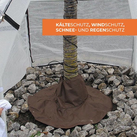 Bio Green Wurzelschutz für Palmen zum Schutz vor Kälte, Wind, Regen und Schnee