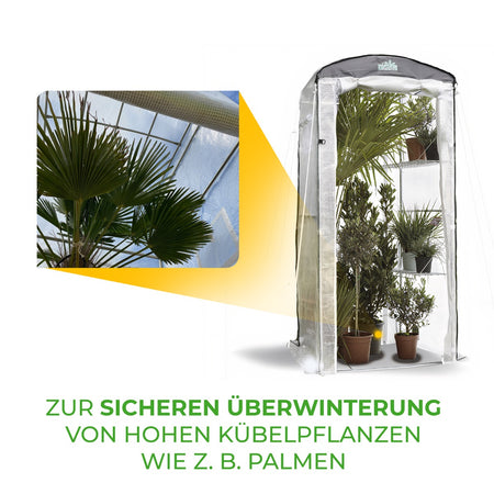 Bio Green Überwinterungszelt für Pflanzen Patioflora 100 zur sicheren Überwinterung von Pflanzen