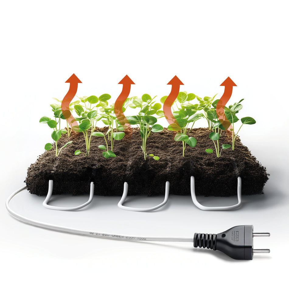 Bodenheizkabel für Pflanzen in 4 verschiedenen Längen