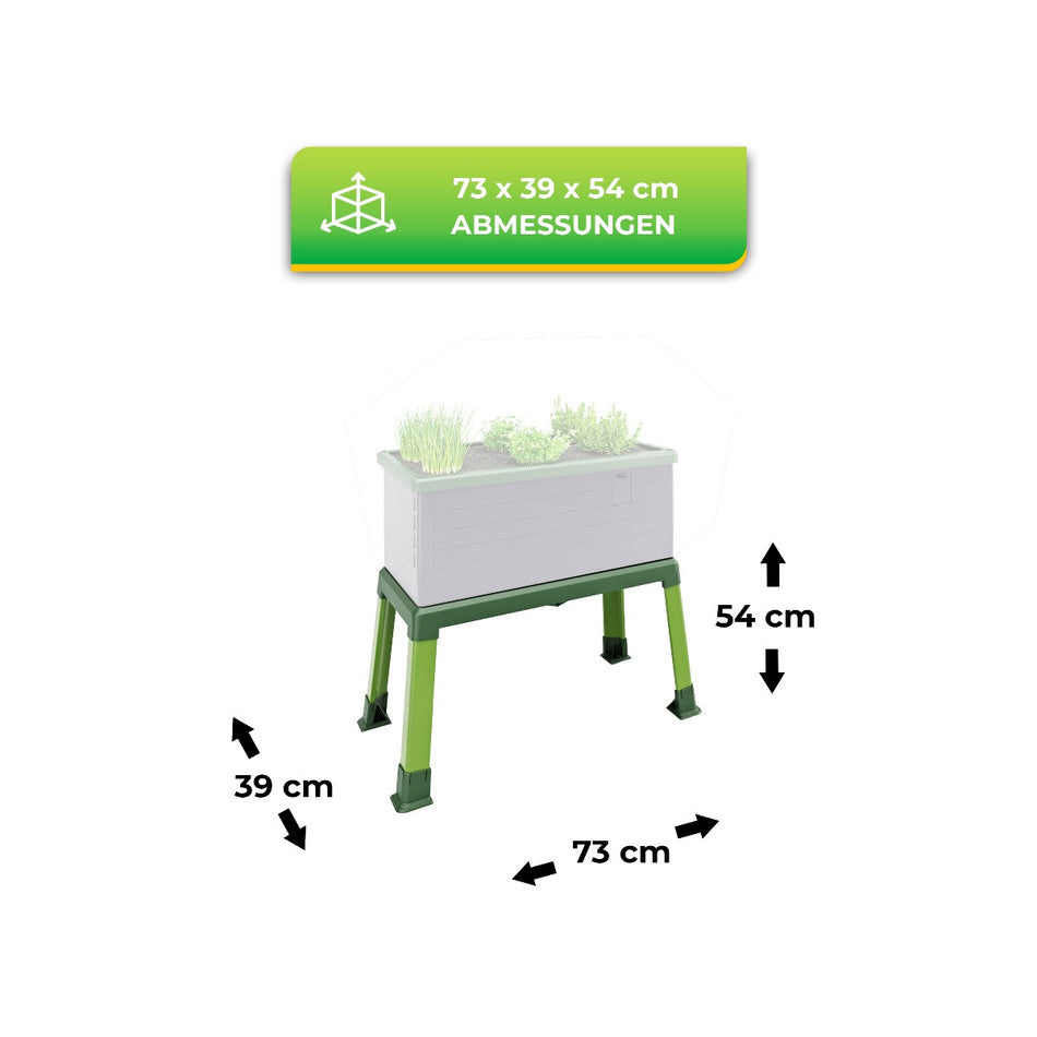 Bio Green Standfuß für Pflanzkübel City Jungle Maße