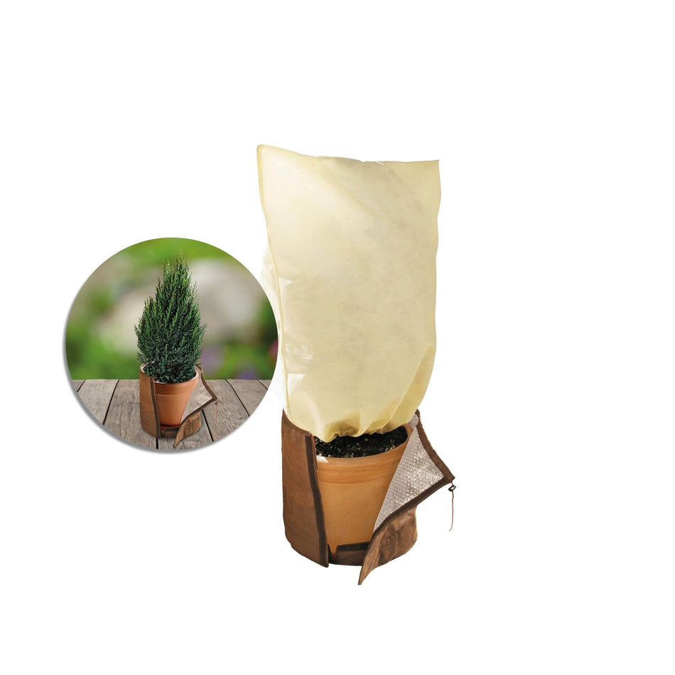 Thermo Topfschutz L Ø 45 cm & Pflanzensack XL Höhe 100 cm - BioGreen GmbH