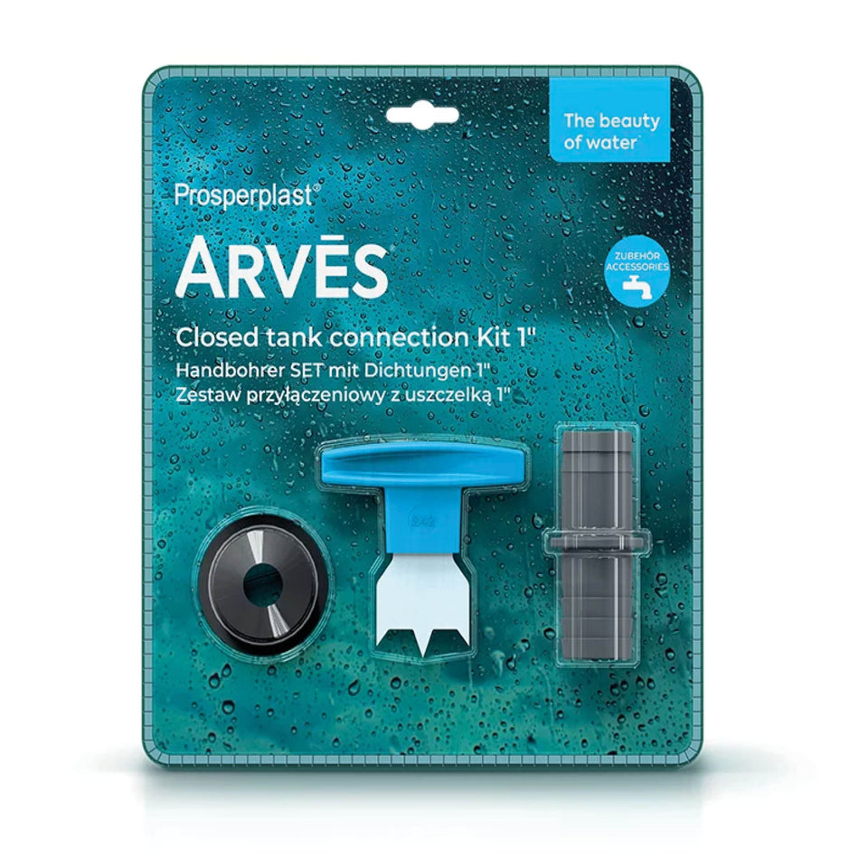 Regentonnen-Anschluss 1" - mit Handbohrer