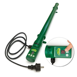 Elektrogewächshausheizung Kompakter Frostwächter mit 135 Watt inkl. Digitalthermostat