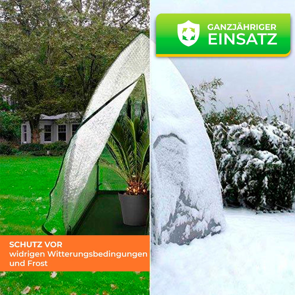Bio Green Überwinterungszelt Igloo für Ganzjahreseinsatz