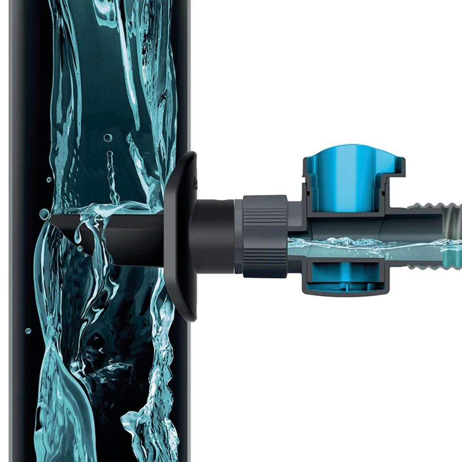 Absperrhahn - Verbindungselement