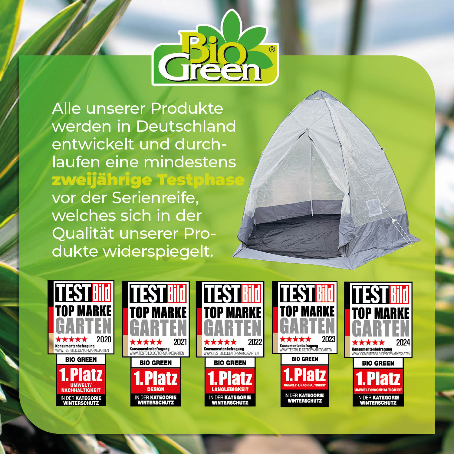 Überwinterungszelt 