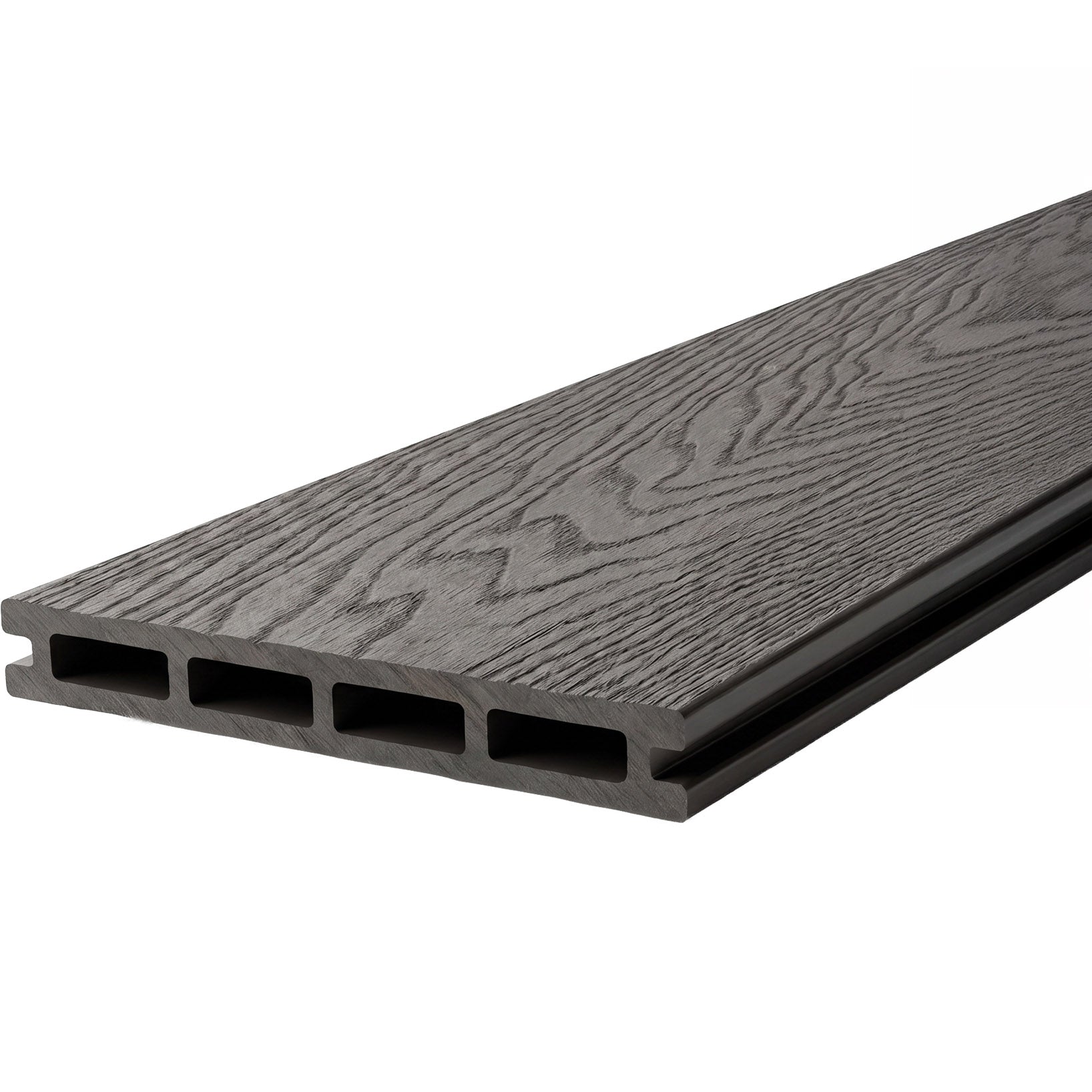 Panneau WPC de haute qualité brun anthracite pour plate-bande surélevée 