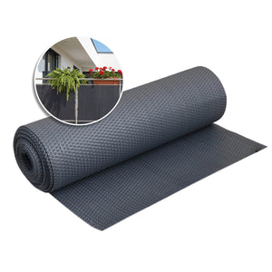 RATTABOND brise-vue pour balcon anthracite - extra durable, opaque et résistant aux UV