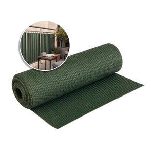 Brise-vue pour balcon RATTABOND vert - extra durable, opaque et résistant aux UV