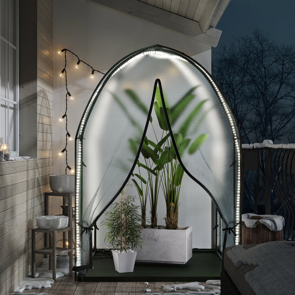 LED-Beleuchtung (batteriebetrieben) für Überwinterungszelt ICEDOME