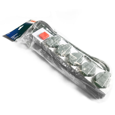 Bio Green 5-fach Steckdosenleiste mit Schutzklappen - Verpackung