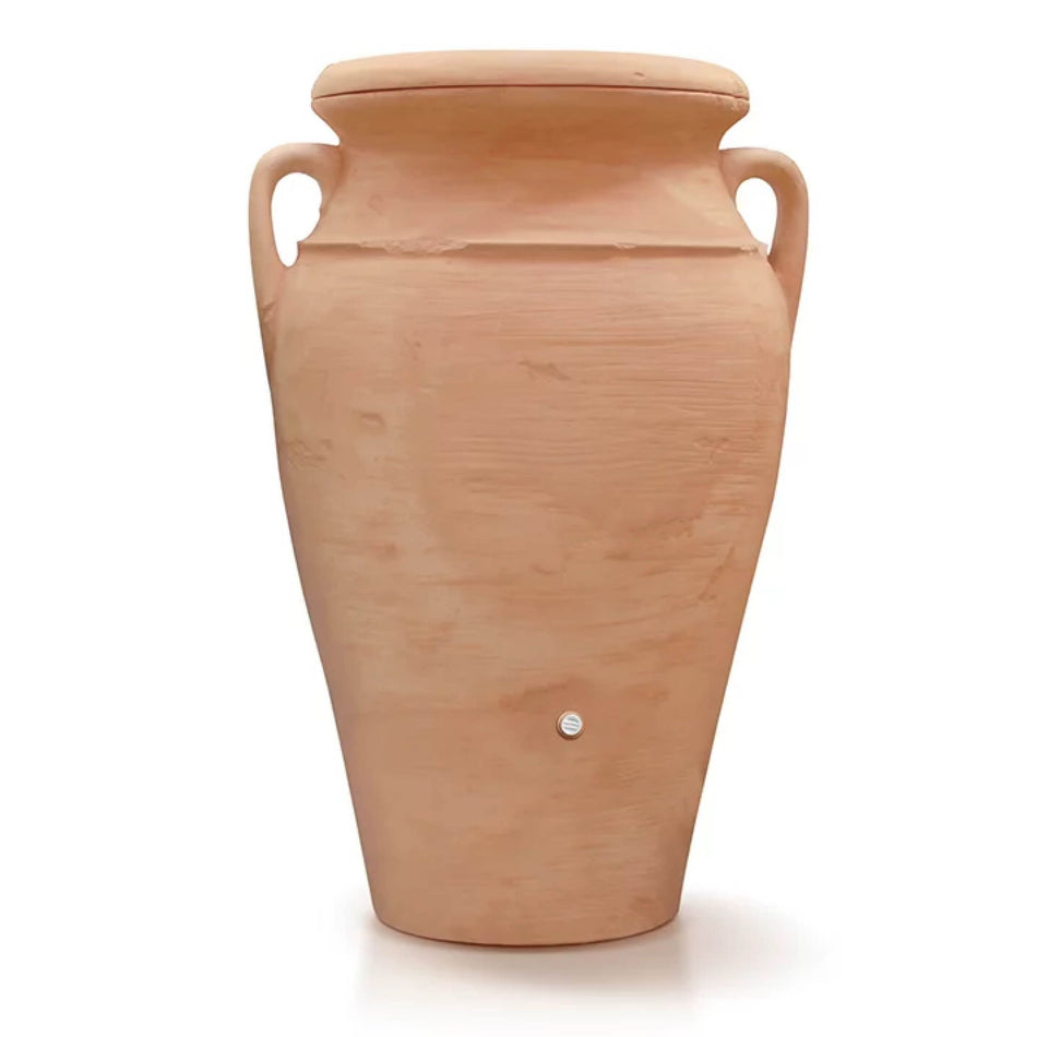 Regentonne HELENA 300 L, Mediterranes Tonvasen-Design