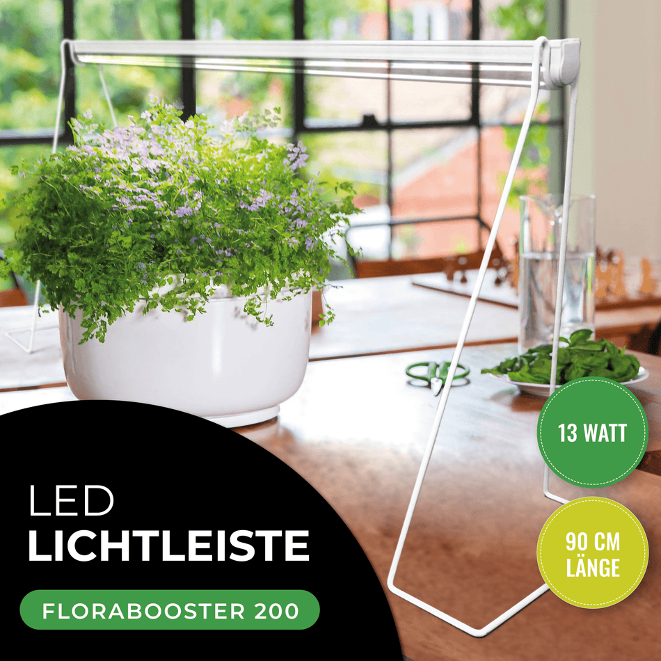 LED - Lichtleiste Florabooster 200 mit 90 cm Länge und Standfuß - BioGreen GmbH