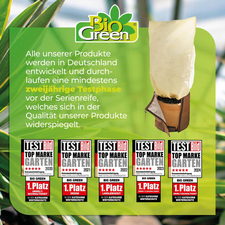 Thermo Topfschutz L Ø 45 cm & Pflanzensack XL Höhe 100 cm - BioGreen GmbH