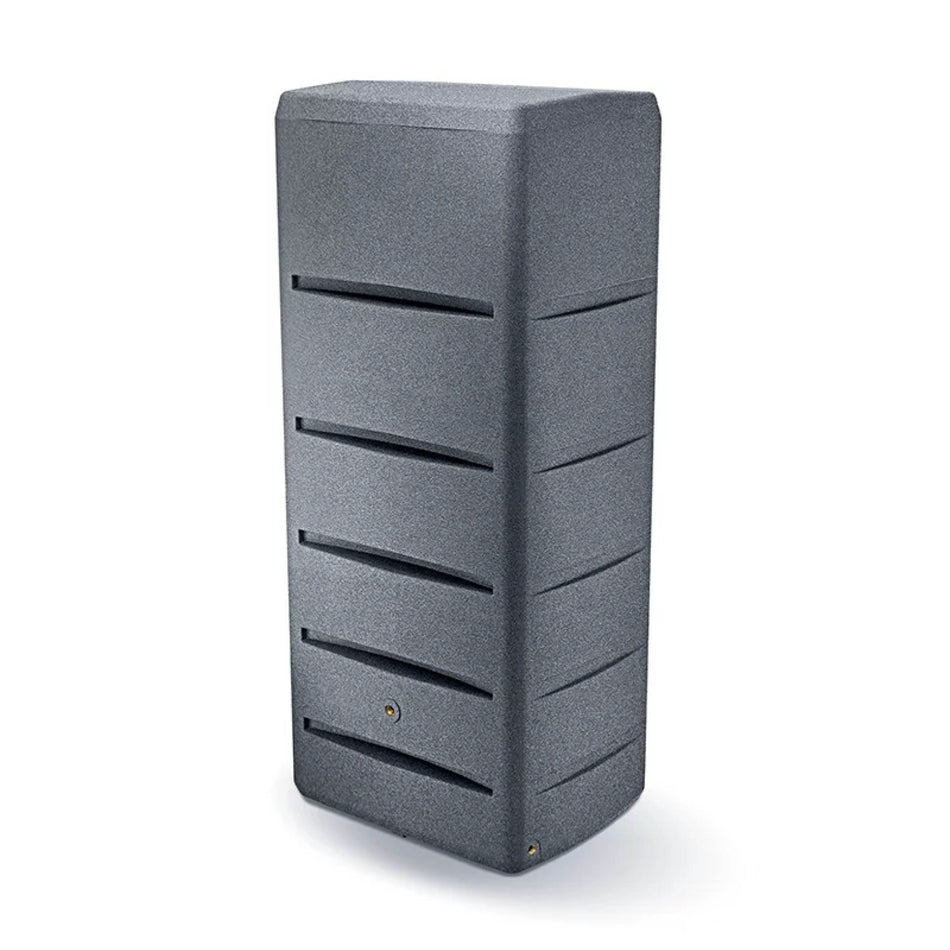 Regentonne TOWER, vers. Größen, verkettbar, moderner Turm